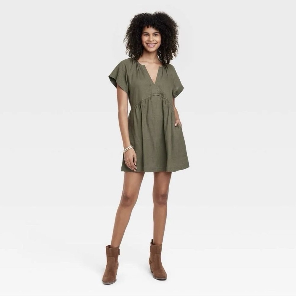 Universal Thread Khaki Mini Dress
